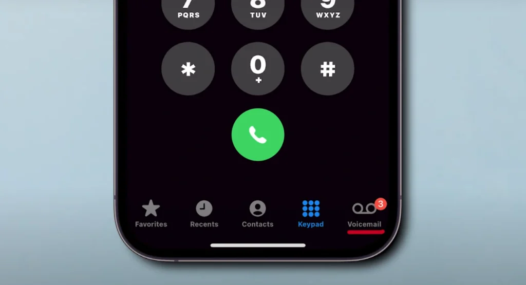 changing voicemail in iphone